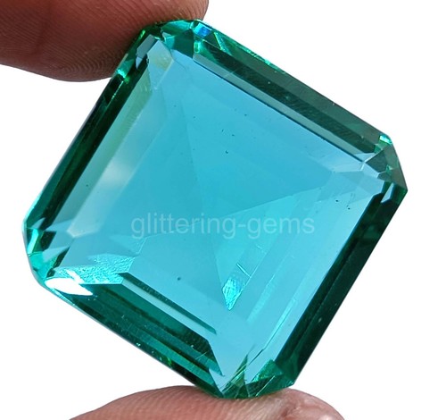 Natural Blue Tourmaline 79.10 Ct Emerald Cut Certified IGL Loose Gemstone 5MSR - Picture 2 of 9