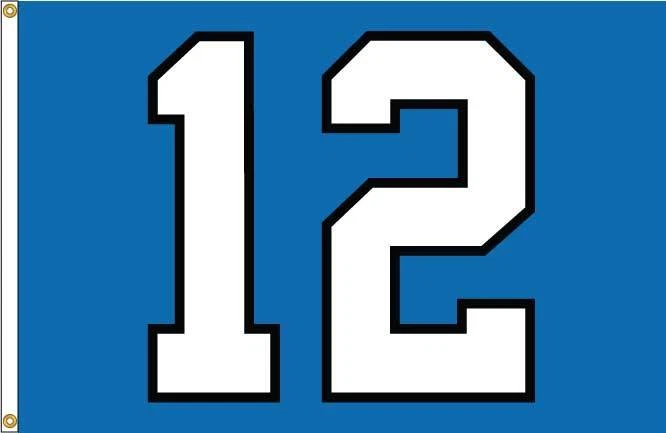 12th Man NYLON Flag - 3 x 5 foot - Seattle Seahawks "12" NYLON Flag 3x5' |  eBay
