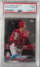 2018 Topps Update Series - Highlights Checklist Shohei Ohtani #US189 (RC) - PSA9