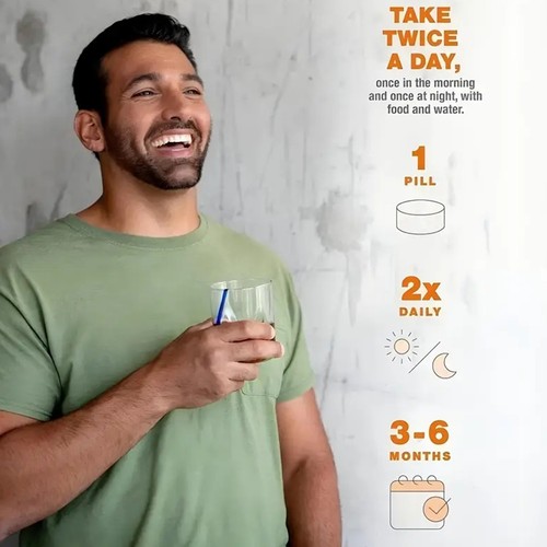 Viviscal Men's Hair Growth Supplements 180 Tablets - Picture 3 of 6