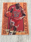 MICHAEL JORDAN 1995-96 FLAIR HARDWOOD LEADER #4 CHICAGO BULLS HOF BEAUTIFUL CARD