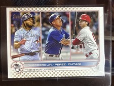 2022 Topps Series 1 - League Leaders Shohei Ohtani, Guerrero Jr., Perez #48