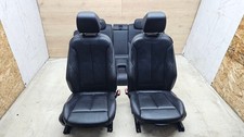 14-20 Bmw F32 4-series Front Rear Interior Leather Black Seat Seats Set Oem