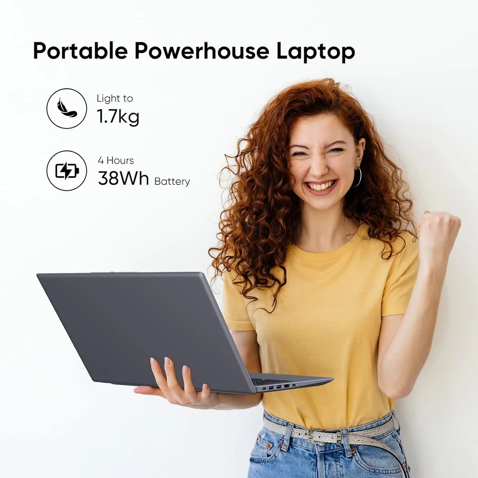 Computadora Portátil, Procesador AMD Athlon Hasta 2.6GHz, 8GB DDR4 RAM 128GB SSD, 15.6 Foto 4 de 4