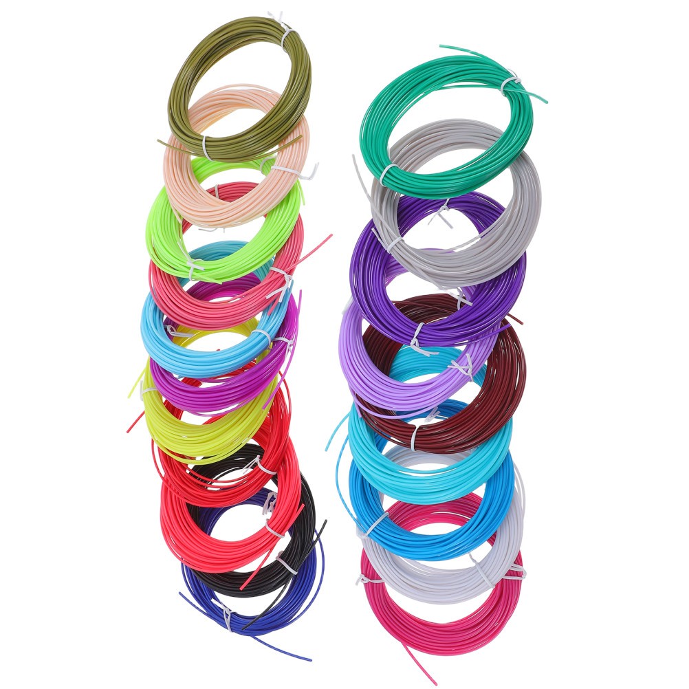  20 Rollen 1,75 mm Filament-Nachfüllungen: 3D-Druckstift-Filament, hohe