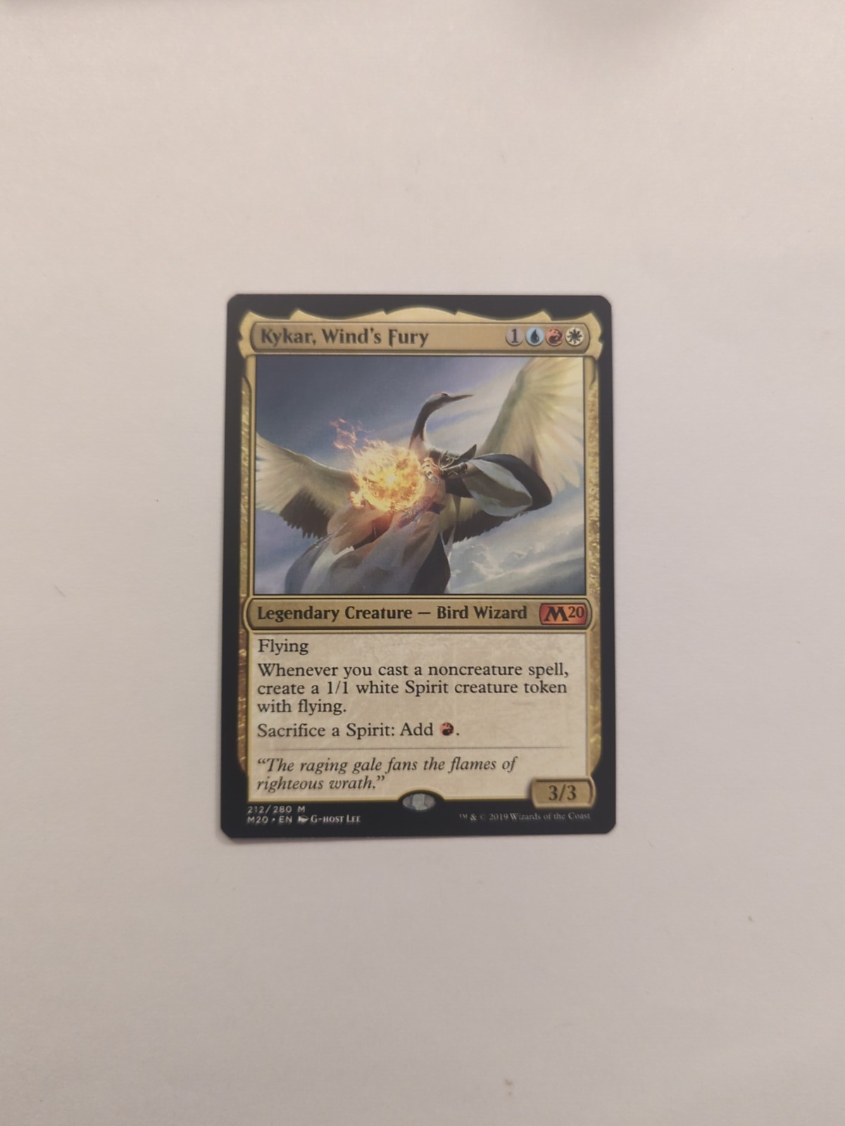 Kykar, Wind's Fury Core Set 2020 Regular NM MTG