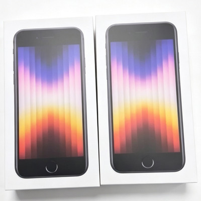 NEW in SEALED Box Apple iPhone SE 3rd (2022) 5G 64/128/256GB FACTORY UNLOCKED US