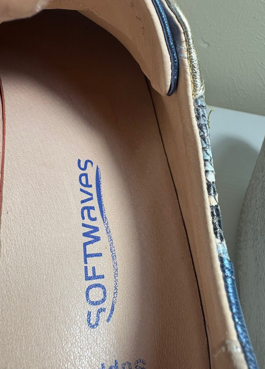 Softwaves Python Blue Ribbon Lace Size EU37.5/US7… - image 14