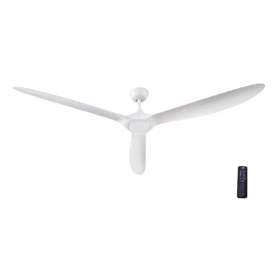 Home Decorators Collection Tager 72 in. Smart Indoor/Outdoor Matte White Ceiling - Image 4 of 4