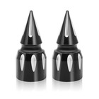 Front Axle Nut Covers Accessories Glossy Surface Waterproof For Dyna 2008-later