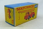 Lesney Matchbox Toys MB42c Iron Fairy Crane ORIGINAL RARE Empty F2 Type Box