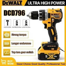 DeWalt DCD796N 2000RPM Brushless Compact Combi Hammer Drill Adjustable Speed Imp