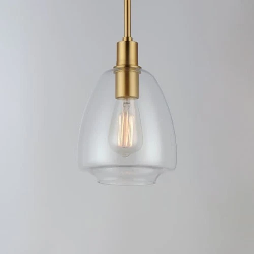 MAXIM LIGHTING 11112CLSBR Babylon 1-Light Pendant - Picture 4 of 4