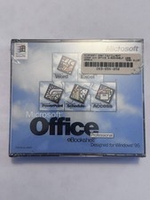 Microsoft Office Professional  Bookshelf for Windows 95 w/ Key and CD NEW  
