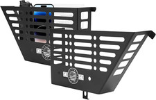 JK Front Door Pockets, Metal Front Door Storage Box for 2011-2018 Wrangler JK JK