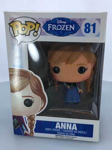 Funko POP! Disney Frozen Anna #81 Vinyl Figure DAMAGED BOX SEE PICS
