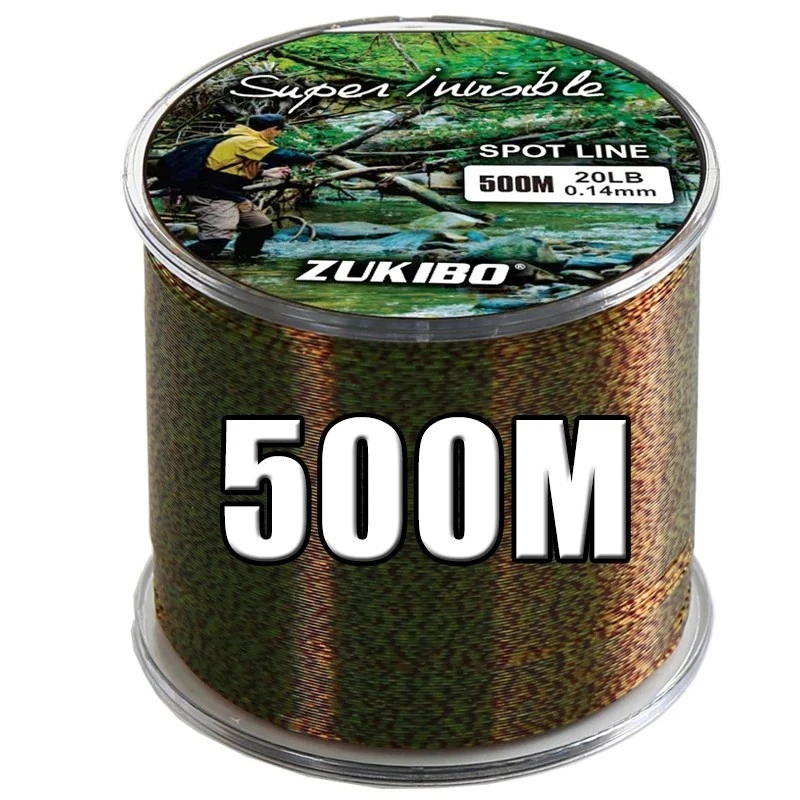 ZUKIBO 500m/2000m Invisible Spotted Fishing Line Super Strong Monofilament Line - Image 3 of 4