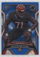 2024 Topps Resurgence Rookies Blue Surge Refractor 38/99 Amarius Mims #121 8d2