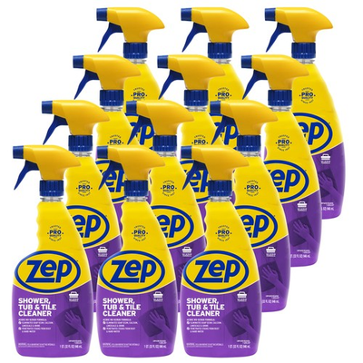 #ad #ad Zep Foaming Shower Tub and Tile Cleaner Acidic Scrub Free Formula Penetrates $42.99