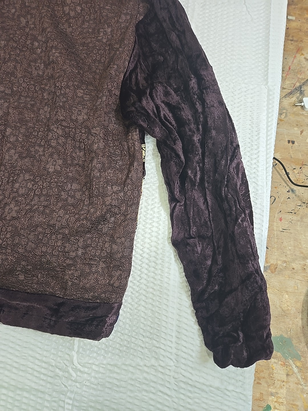 Boho Patchwork Embroidered Jacket Tantrums Collec… - image 8