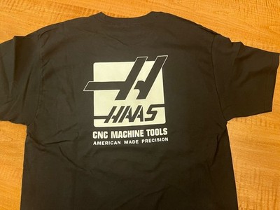 Brand New Haas Automation Black T shirt old style logo triple extra large 3XL