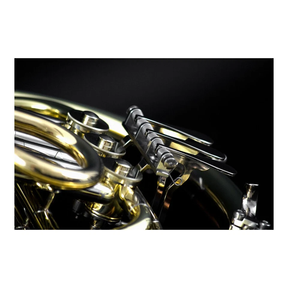 John Packer JP163 Compensating Bb/F French Horn Instrument - Brass Lacquer - image 4 of 4