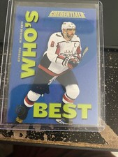 2023-24 Upper Deck Credentials - Who's Best? Forwards Alex Ovechkin #WB-AO