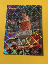 2020 PANINI DONRUSS Highlights Justin Verlander #H-1 Blue  231/249 Astros