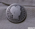 1899  P SILVER BARBER QUARTER