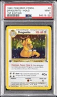 1999 POKEMON FOSSIL 1ST EDITION #4 DRAGONITE-HOLO PSA 9