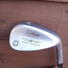 Right Handed Titleist Vokey  58 Degree  wedge 8° bounce Bounce Wedge Steel Shaft