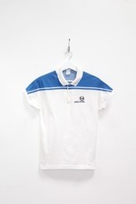 SERGIO TACCHINI 80'S VINTAGE MCENROE YOUNG LINE TENNIS POLO SHIRT,SIZE:SMALL