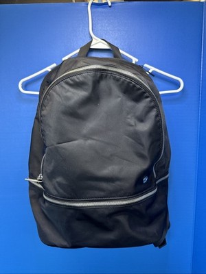 Lululemon City Adventurer Backpack Bookbag Rucksack Black Laptop Padding In Back