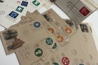 USA Random Lot of  171 Embossed Stamped Envelope FDC Canceled  — photo 6