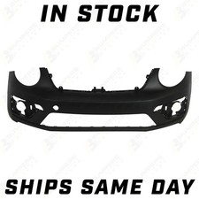 New Primered Front Bumper Cover Fascia For 2013-2019 Volkswagen Vw Beetle 13-19