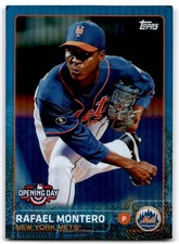 2015 Topps Opening Day Blue Rafael Montero New York Mets #163
