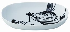 Yamaka Shoten MOOMIN "Bob Foundation" Oval Dish, My, Approx. 24cm Diameter, Micr