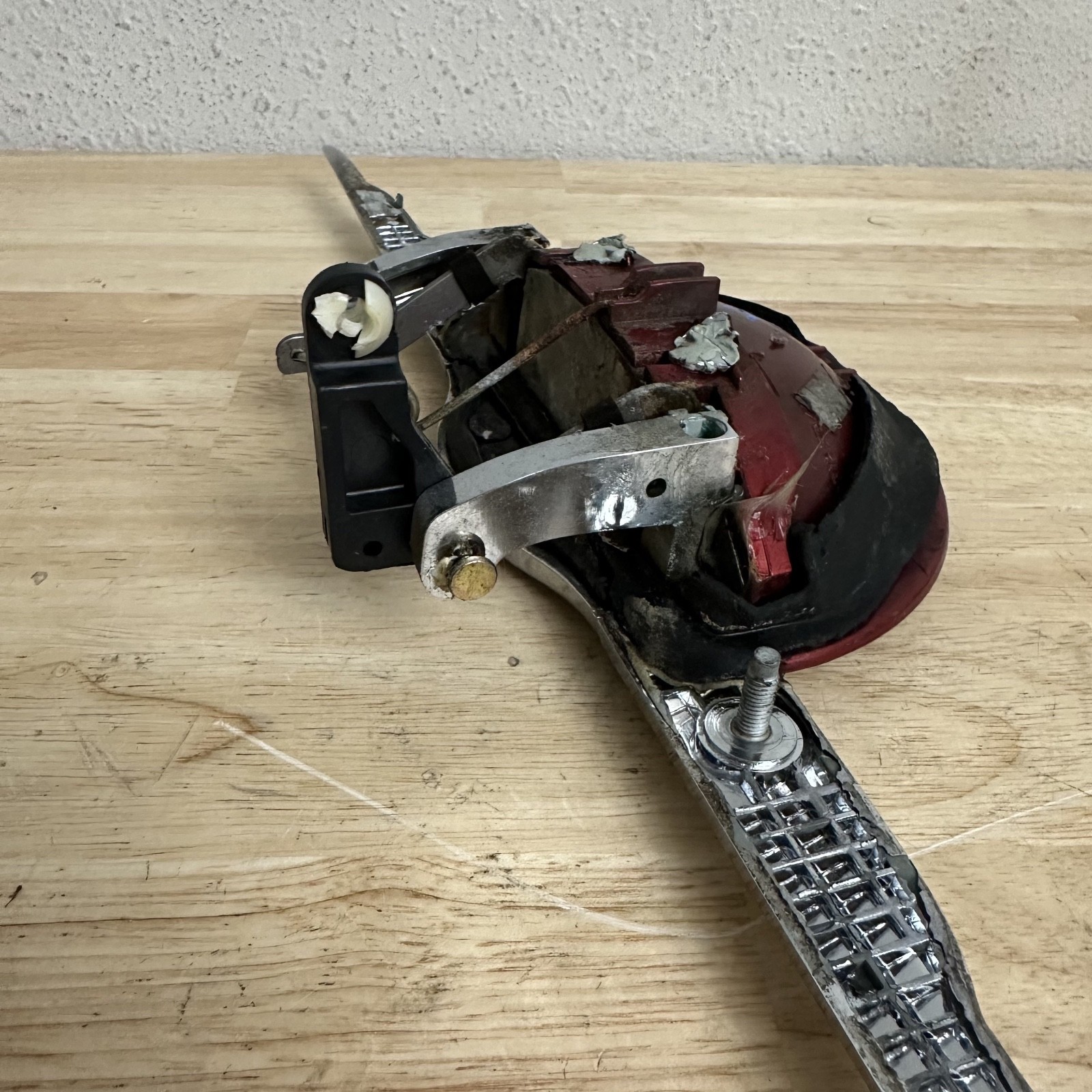 01-05 PT Cruiser Manual Hatch Liftgate Trunk Release Handle Red OEM