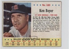 1963 Jell-O Ken Boyer #160 m3g