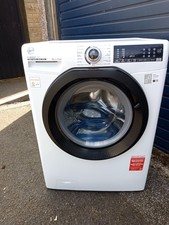 LITTLE USED HOOVER  9KG 1600 SPIN WI FI WASHING MACHINE H3WPS696TAM6-80
