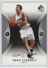 2006-07 SP Authentic Manu Ginobili #78 HOF 0qr0
