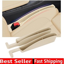 Car Seat Gap Filler 2 Pack, Seat Gap Organizer with Phone Holder, Car Seat Ga...