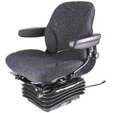 12v Mid Back Tractor Seat W/ Air Suspension For International