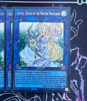 2x Selene, Queen of the Master Magicians - CH02-EN049 - 1st Ultra Rare NM