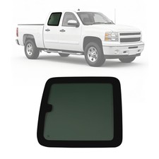 Privacy Movable Rear Quarter Window Glass Compatible with 1999-2007 Chevrolet...