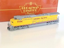 Broadway Ltd DCC & Sound, Union Pac.GEAC6000CW 7554. Excell cond. HO scale.Boxed