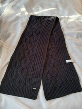 Men's Knitted Scarf Approx 80 1/2 L x 11 1/2 W Inches