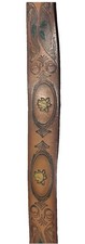 Vintage Hand-tooled leather Floral Belt