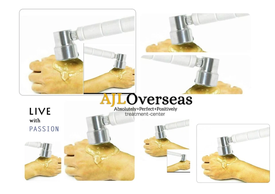 AJLUTS-3MHz 302 lumière numérique peser fibre physiothérapie ultrasonique... - Photo 4/4