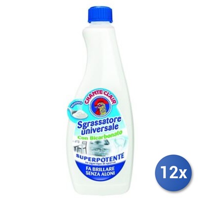 7 Pezzi Chante Clair Chanteclair Ricarica Sgrassatore Univ. Profumo Limone 625ml
